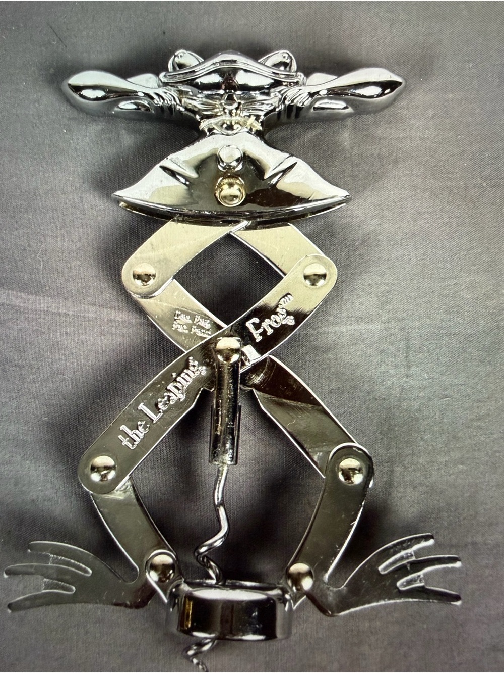 Leaping Frog Corkscrew-chrome and Silver Design 1990’s NWT - Picture 4 of 4